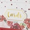 Kate Aspen® Burgundy Blush Floral Collapsible Card Box